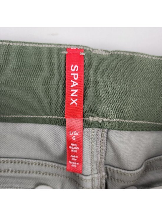Spanx Pants Womens Large Gray Camo Stretch Twill Ankle Cargo (30x27) 20311Q NWT - Picture 4 of 12